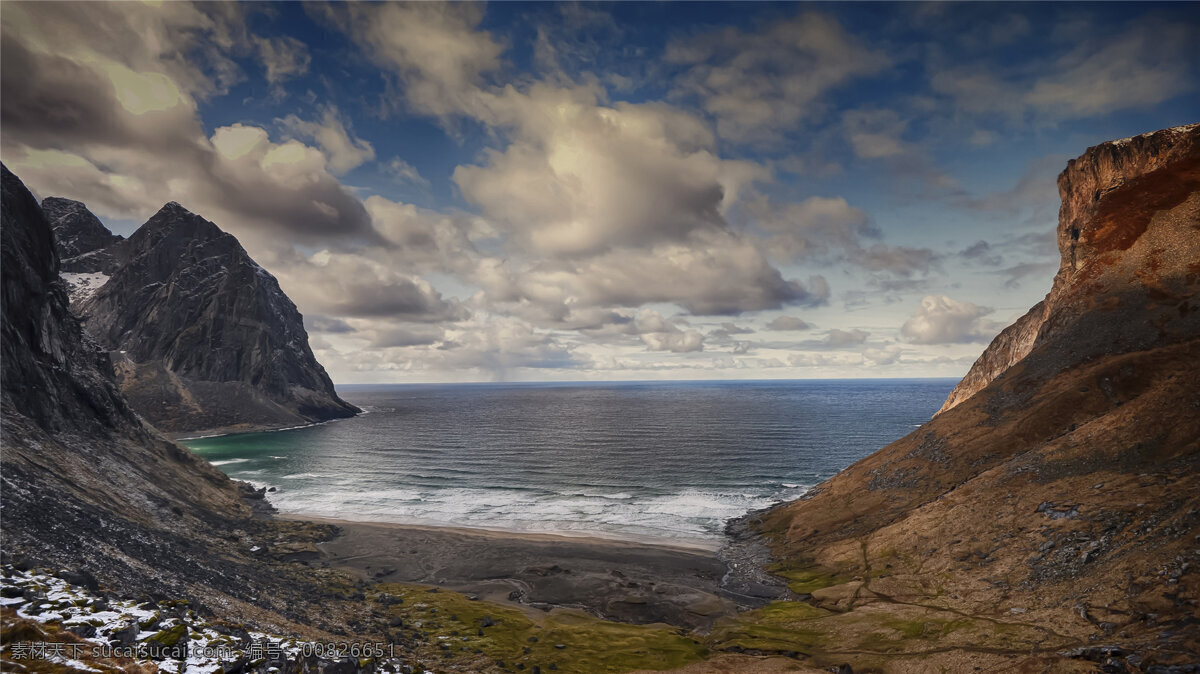 挪威群岛风光 唯美 高清 海洋 自然风光 山川 挪威 群岛 山水 风景 自然景观 自然风景