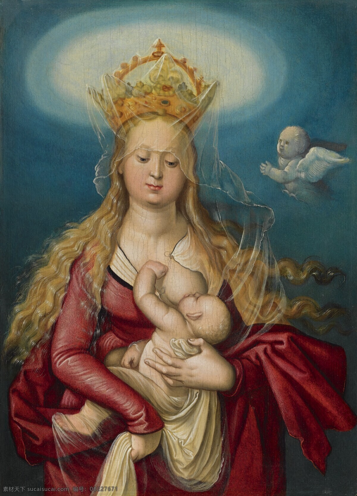 古典油画 绘画书法 天使 文化艺术 油画 宗教油画 圣 麦当娜 孩子 设计素材 模板下载 圣徙 圣女 家居装饰素材