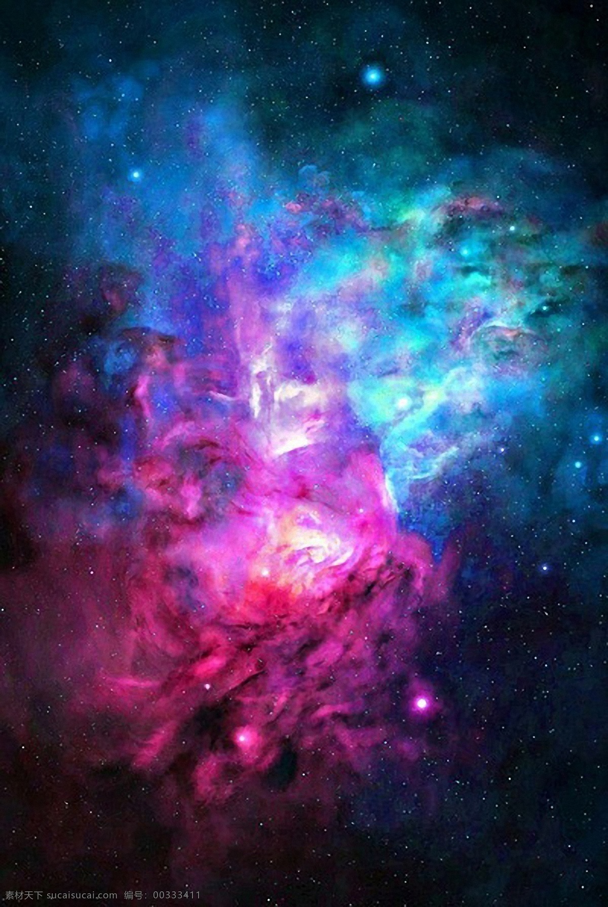 星空 高清 五彩 層次 云霧 自然景觀 自然風(fēng)光