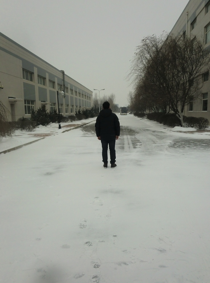 雪 中 孤獨(dú) 背影 雪影 雪中 雪中背影 孤獨(dú)背影