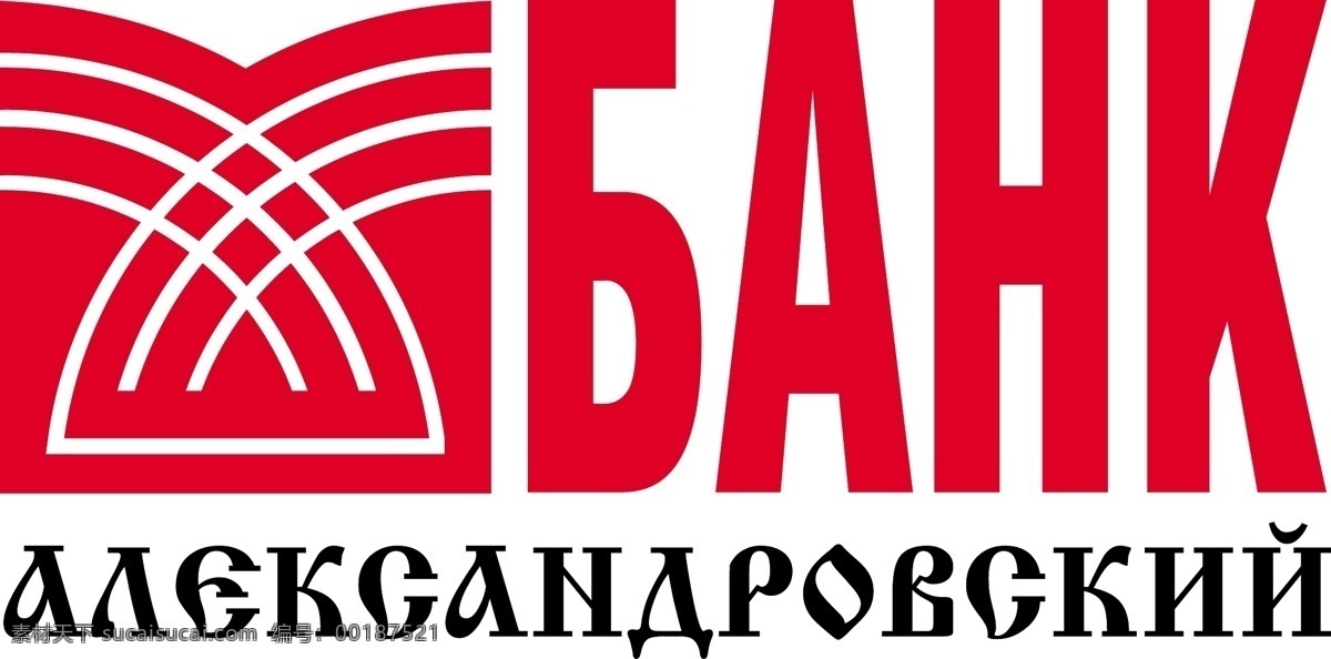 aleksandrovskiy 銀行 標(biāo)志 其他載體 白色
