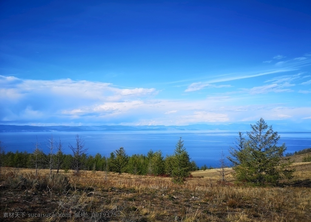 贝加尔湖 奥利洪岛 西伯利亚 俄罗斯 湖水 自然景观 山水风景