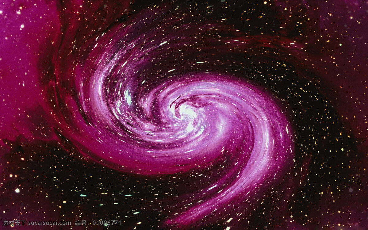 太空 系列 红色 漩涡 玫红 星空 星云 大图 背景 黑色