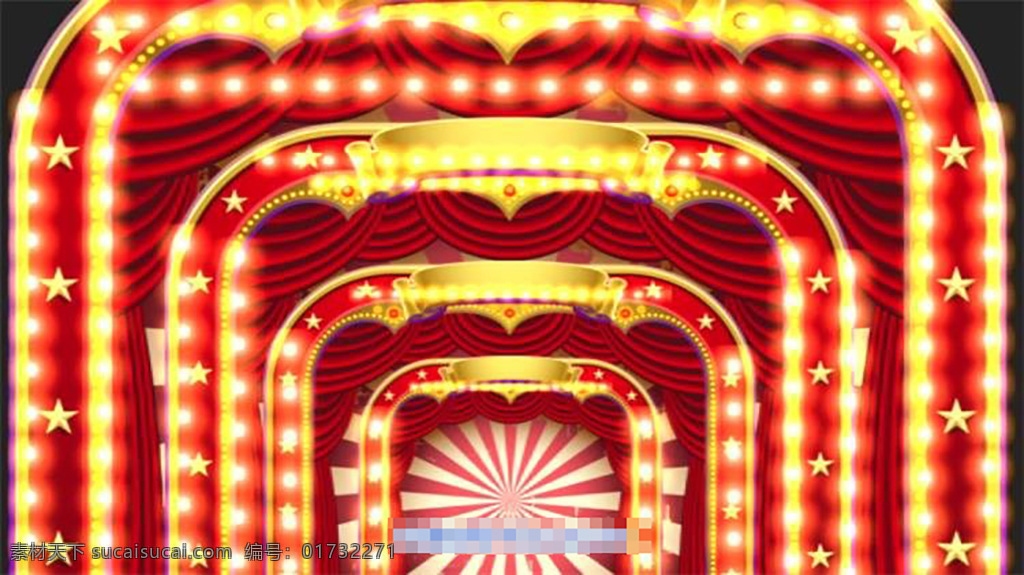 百老汇 主题 舞台 背 屏幕 景 视频 mov 夜总会 视频素材 星光 复古 主题舞台 舞台背景 星星 光效背景 背景 视频背景 红色
