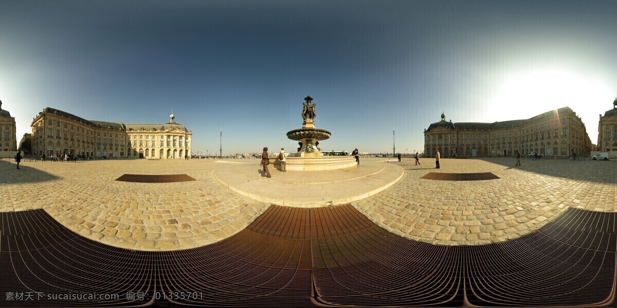 背景图片 雕塑 广场 广场背景 合成背景 建筑背景 欧式建筑 喷泉 家居装饰素材 建筑设计