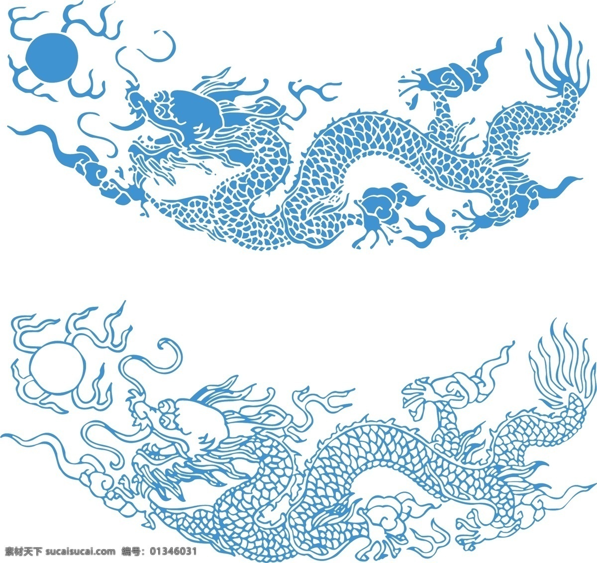 龍 圖案 矢量 模式 向量 背景材料 矢量圖 花紋花邊