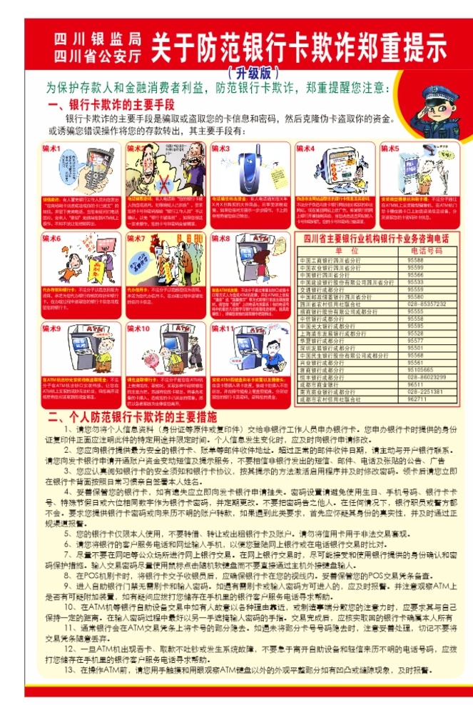 銀行卡 欺詐 提示 銀監(jiān)局 鄭重提示 銀行 防范