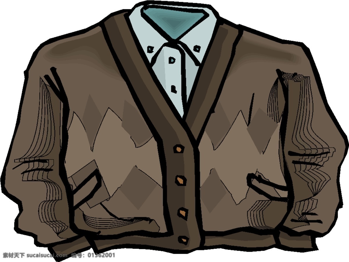 男士 外套 棕色 服裝設計 服裝設計圖