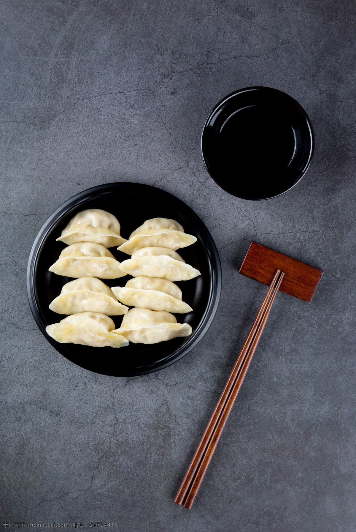 俯 拍 饺子 蒸饺 筷子 蘸 料 俯拍 蘸料 美食 餐饮美食 传统美食