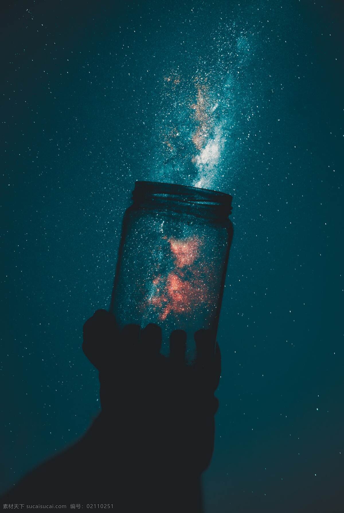星空沙漏 星空 天空 沙漏 星星 景色