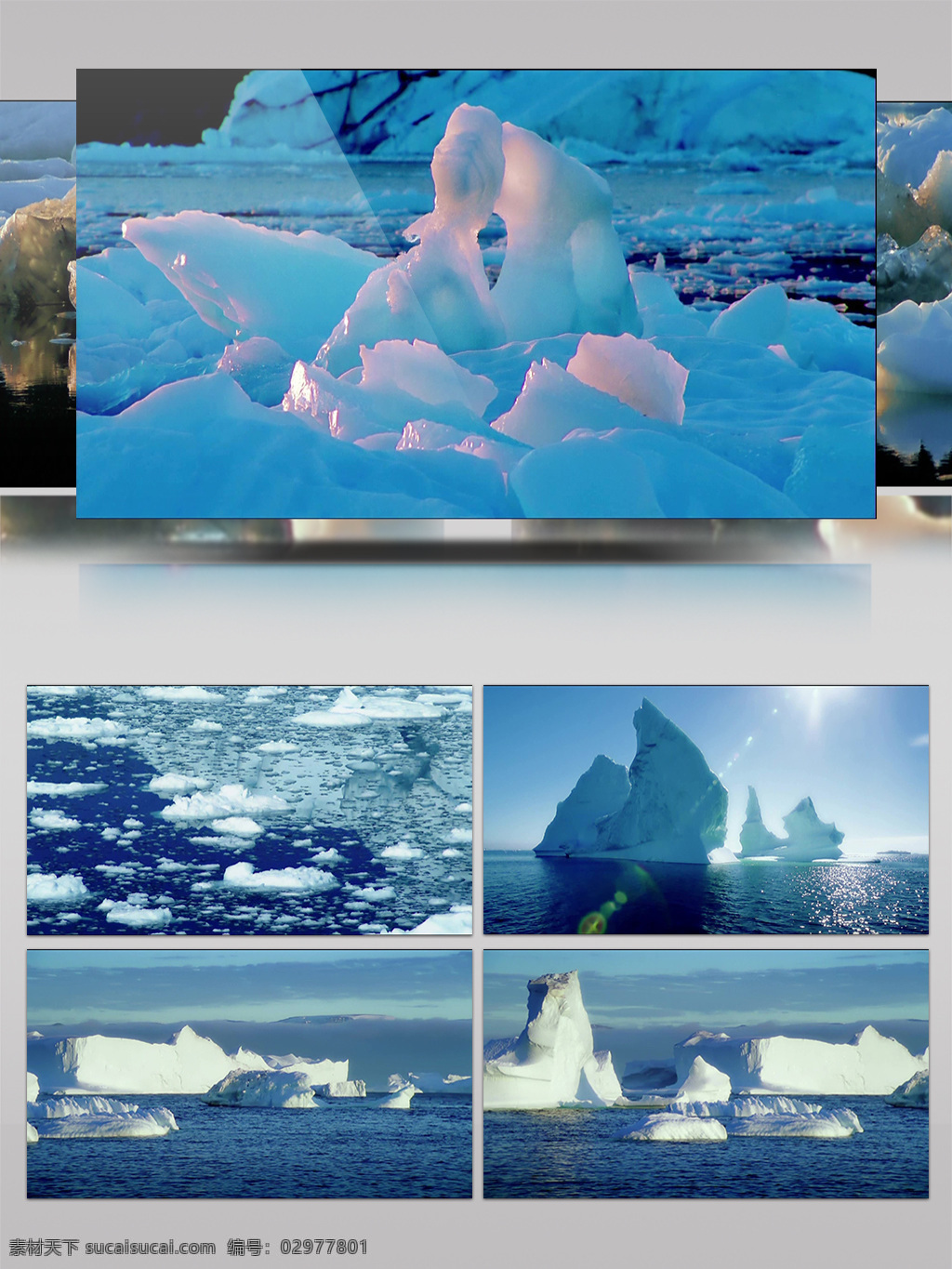 南极 冰山 冰雪 覆盖 自然界 美景 北极 冰封 冰块 冰雪美景 企鹅