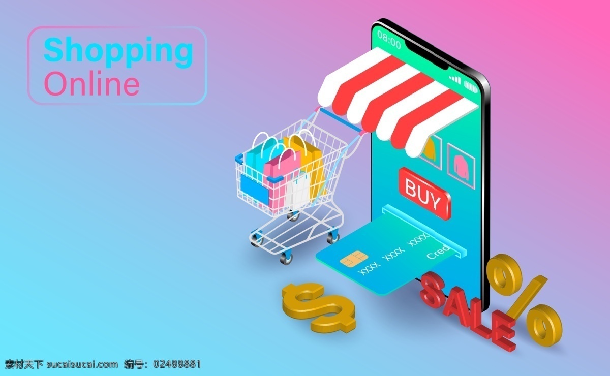在線購(gòu)物概念 交易 商業(yè) 交貨 購(gòu)買(mǎi) 商品 禮品 網(wǎng)站 點(diǎn)擊 移動(dòng) 信用 銷(xiāo)售 金融 網(wǎng)絡(luò) 手機(jī) 付款 3d三維立體