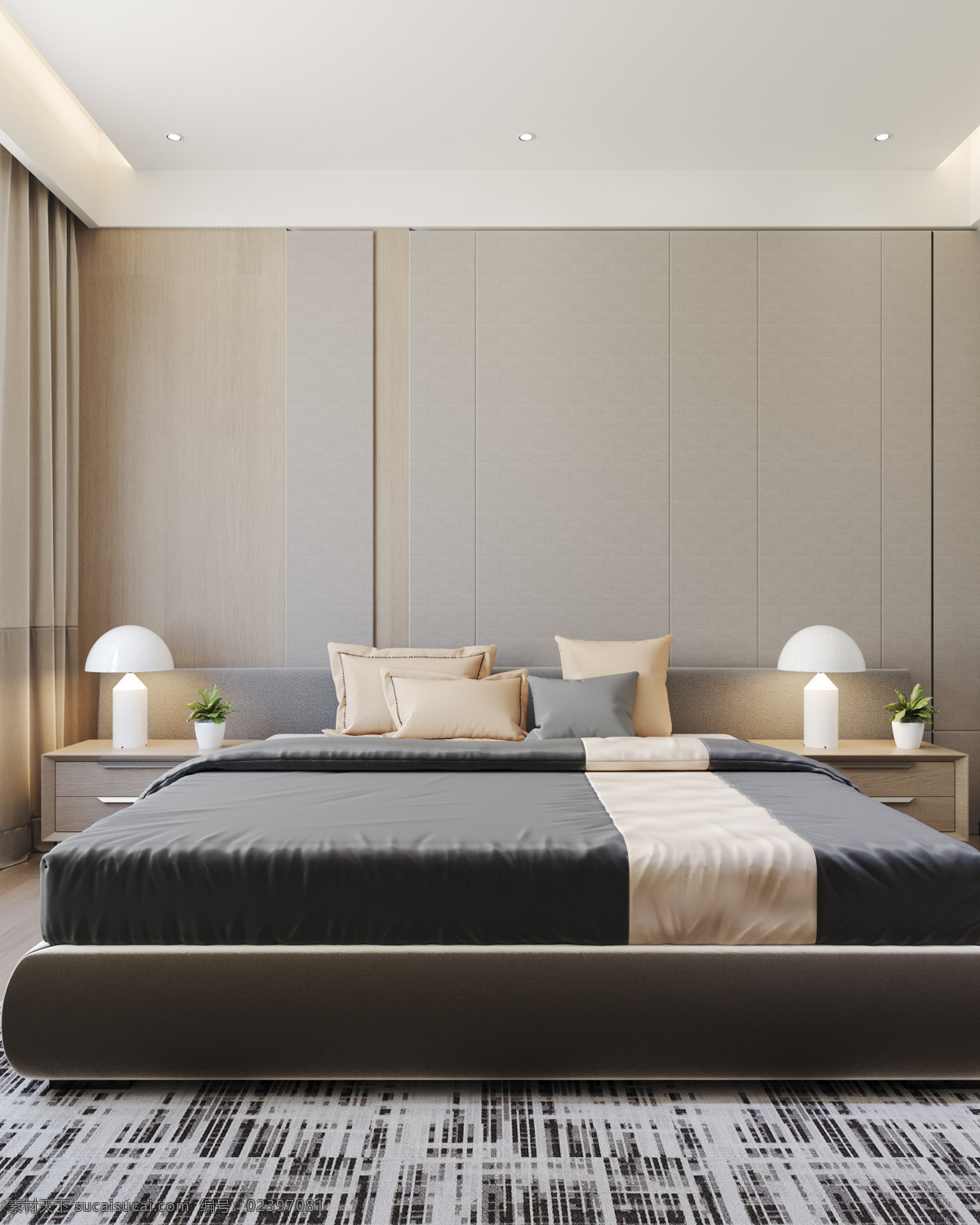 概念 系列 床头 背景 卧室 现代卧室 北欧卧室 卧室效果图 主卧 床头背景 环境设计 效果图