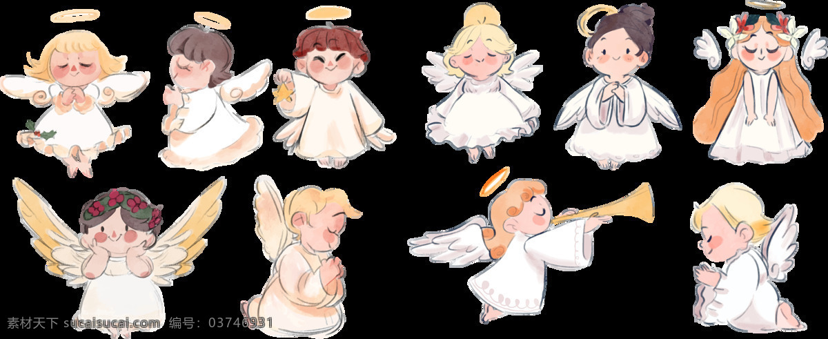 天使宝宝图片 可爱 天使 宝宝 翅膀 天使光环 手绘 卡通 线稿 小宝宝 手绘宝宝 小天使