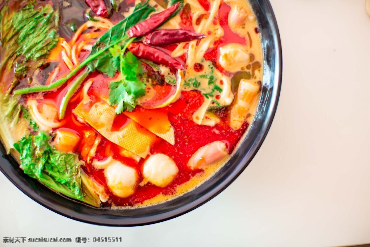 麻辣燙 麻辣 面條 辣椒 米粉 餐飲美食 傳統(tǒng)美食