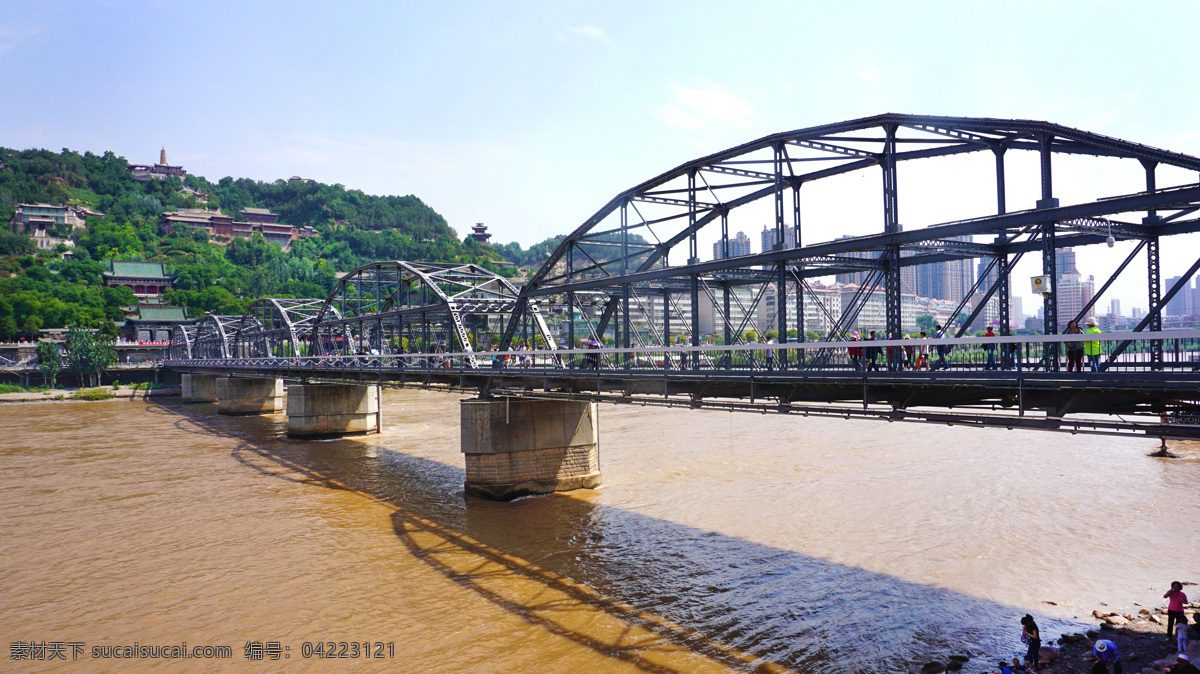 黃河第一橋 甘肅省 蘭州市 黃河上游 風(fēng)景 風(fēng)光 旅游攝影 國(guó)內(nèi)旅游
