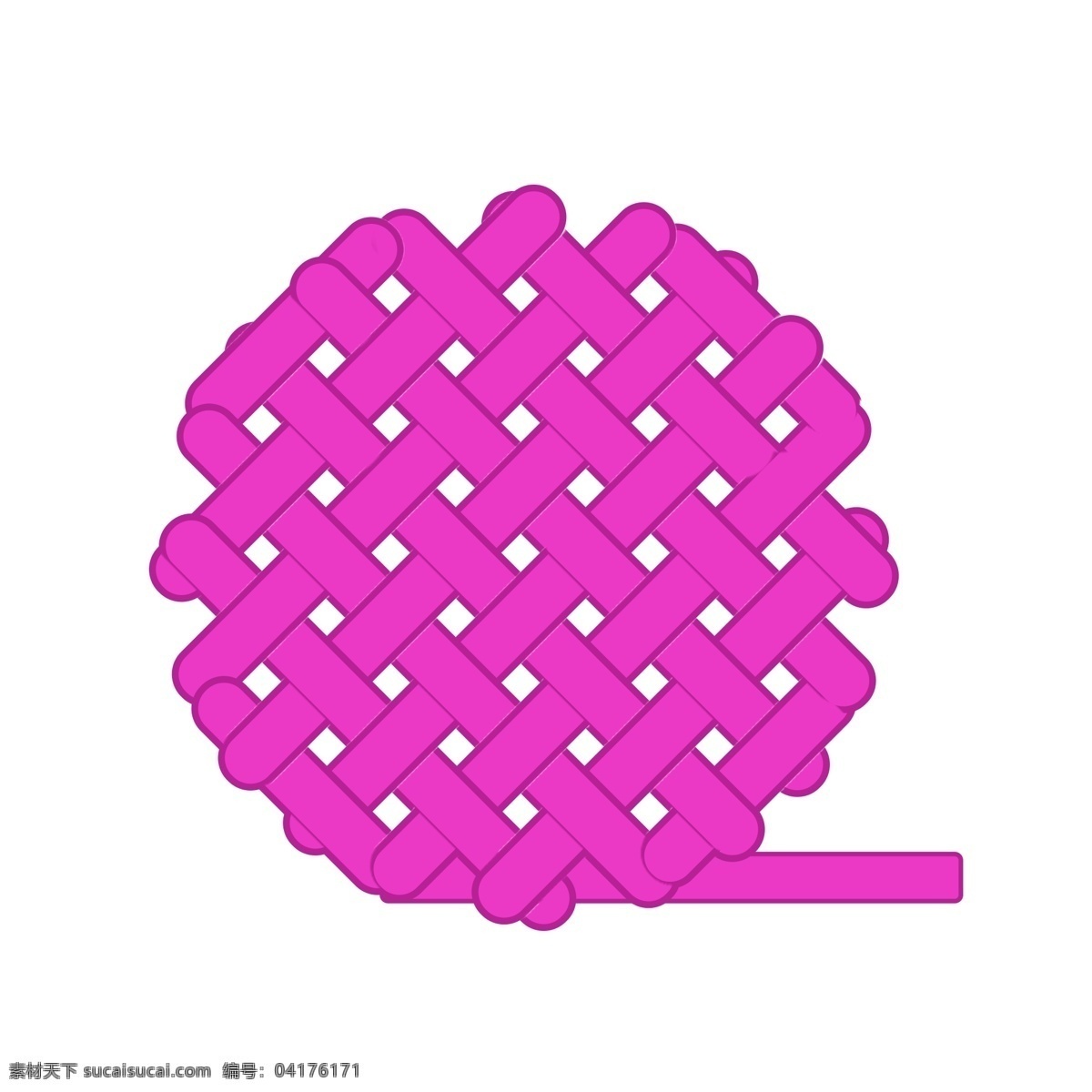 粉色 扁平 简约 毛线 球 卡通 粉色毛线球 扁平毛线球 简约毛线球 手绘毛线球 卡通毛线球