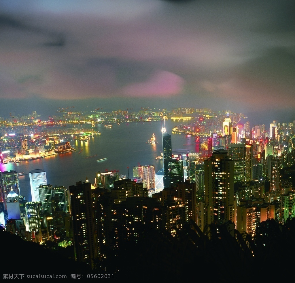 香港夜景图片 香港夜景 夜景 背景 美丽夜景 旅游摄影 国内旅游