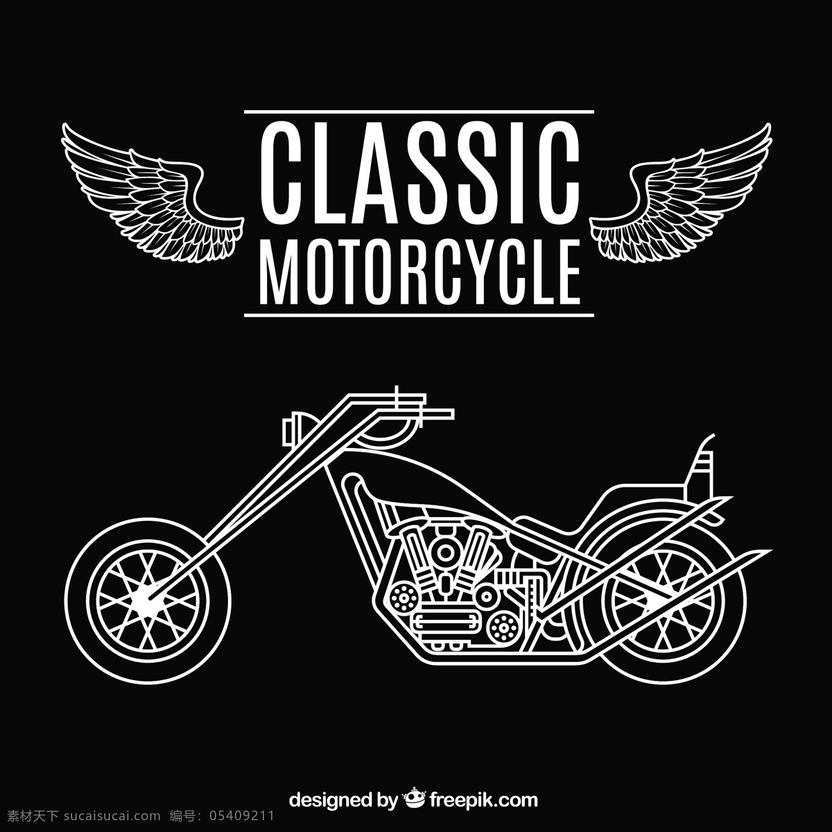 经典摩托车 复古 摩托车 汽车运输 经典 复古复古 骑手 黑色