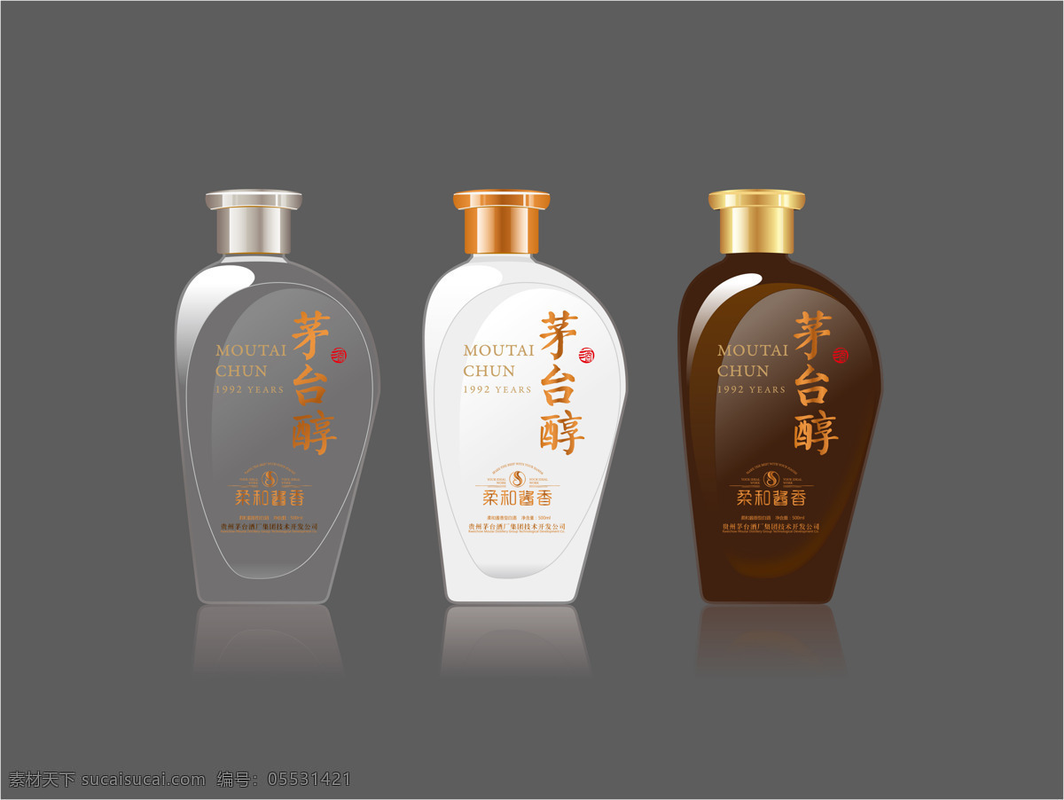 贵州 酱 酒 茅台 醇 柔和 外盒 包装设计 酱酒 茅台醇 包装