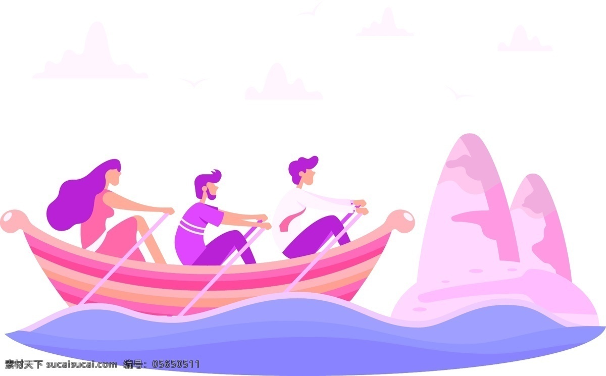扁平化 團隊 劃船 商務(wù) 人士 矢量 商務(wù)人士 扁平化風(fēng)格 扁平化團隊 團隊劃船