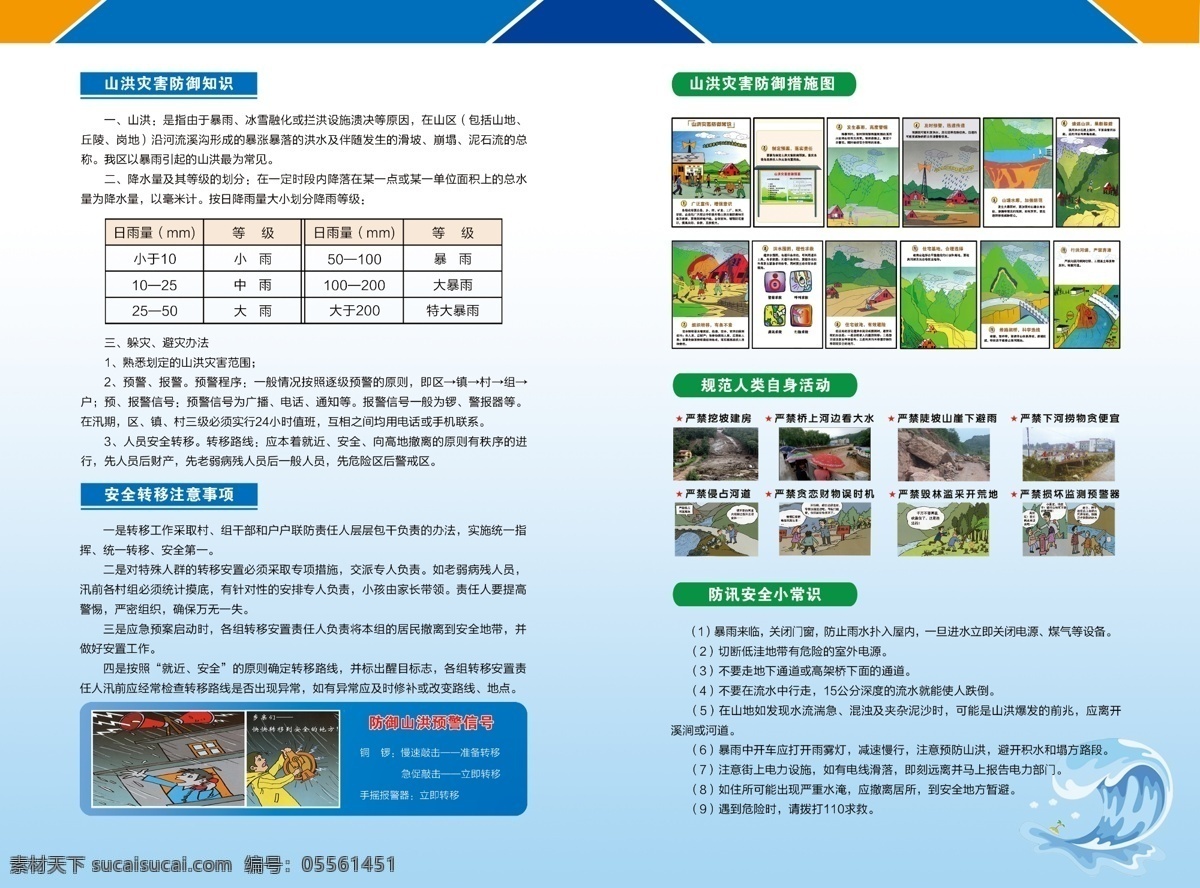 山洪災害手冊 山洪 災害 手冊 洪水 漫畫 分層