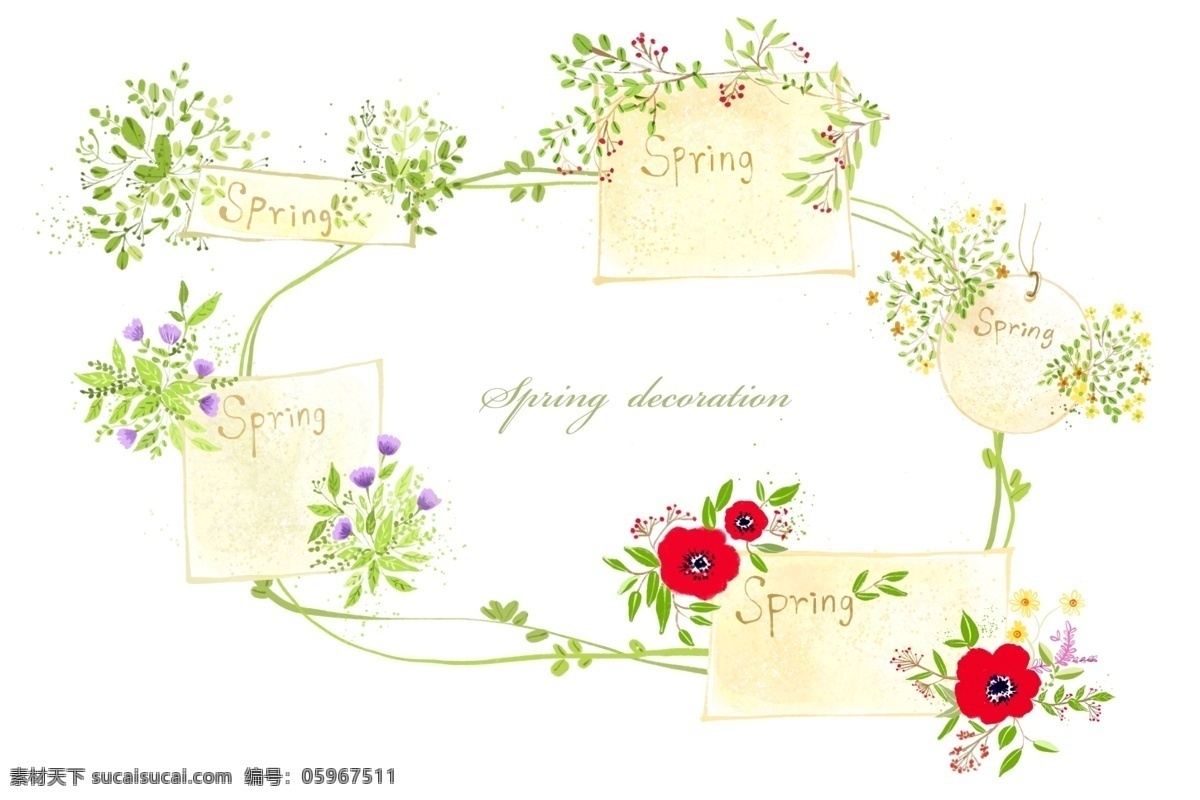紙張 植物 組成 邊框 分層 韓國素材 tua 花邊 花朵 花卉 紅花 白色