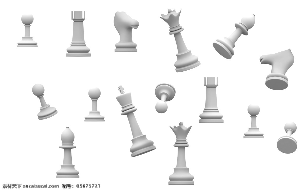 國際象棋旗子 國際象棋 生活百科 生活素材 分層 源文件
