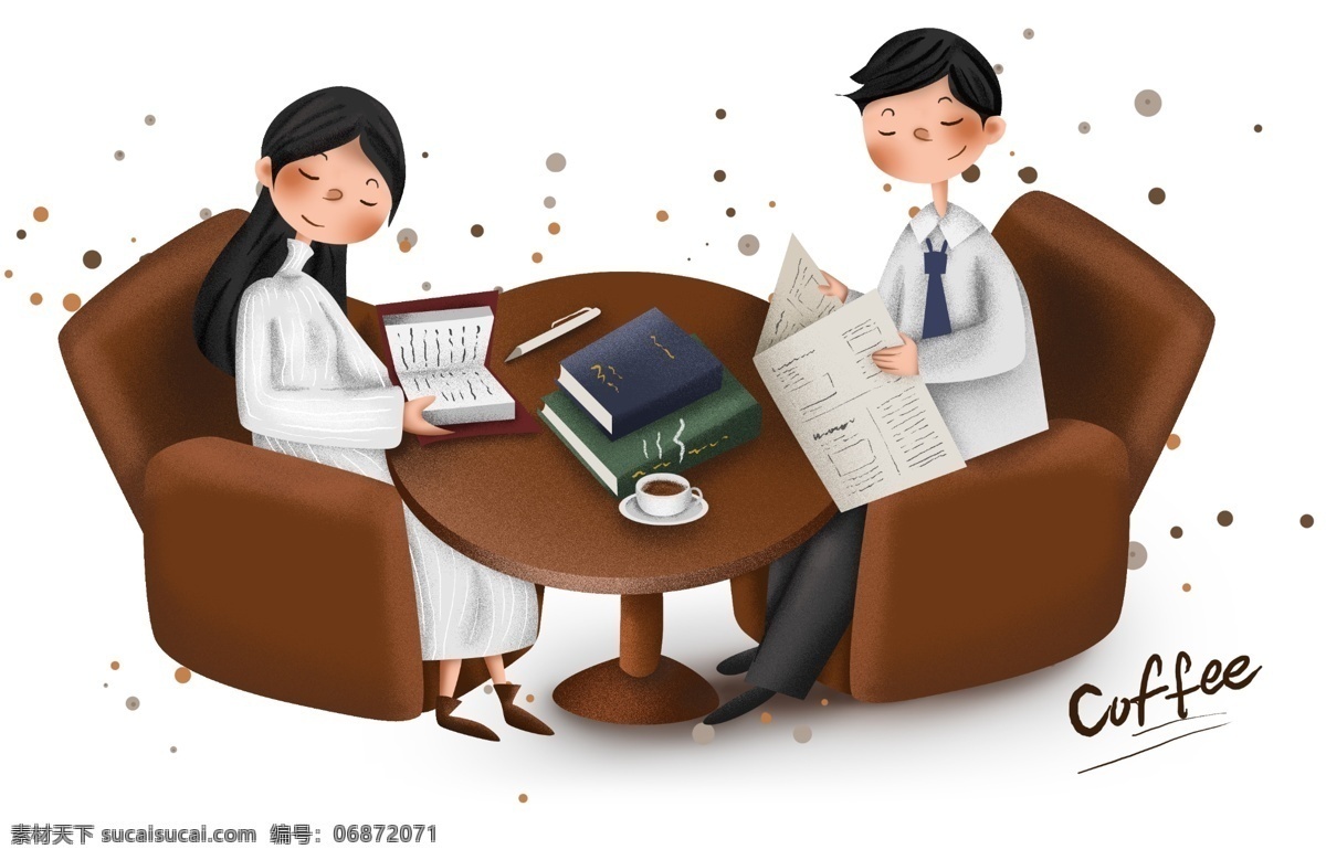 工作 系列 咖啡店 看書 人 白領(lǐng) 咖啡 沙發(fā) 飲品 熱咖啡 咖啡屋 拿鐵 卡布奇諾 女性 女孩 喝咖啡 情侶 書吧 看報(bào)紙