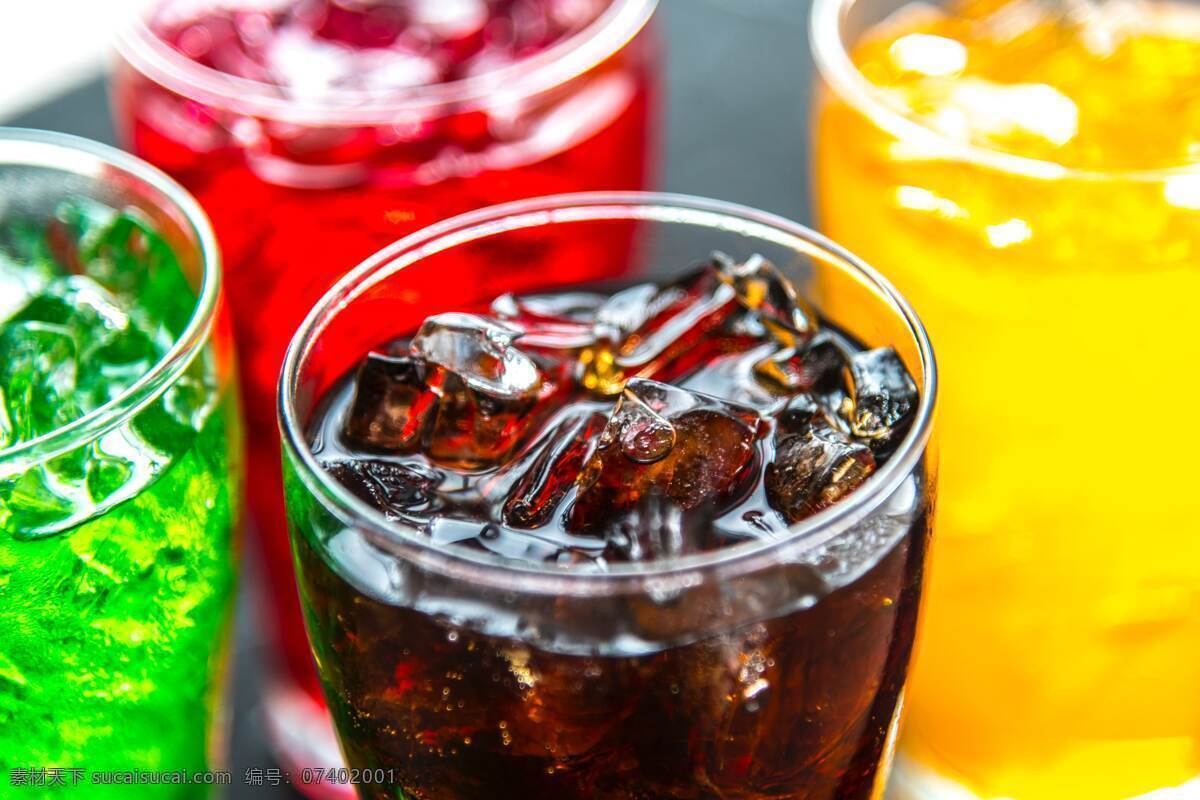飲品 冰飲 果汁 夏季 夏天 可樂(lè) 冰爽 冷飲 餐飲美食 飲料酒水