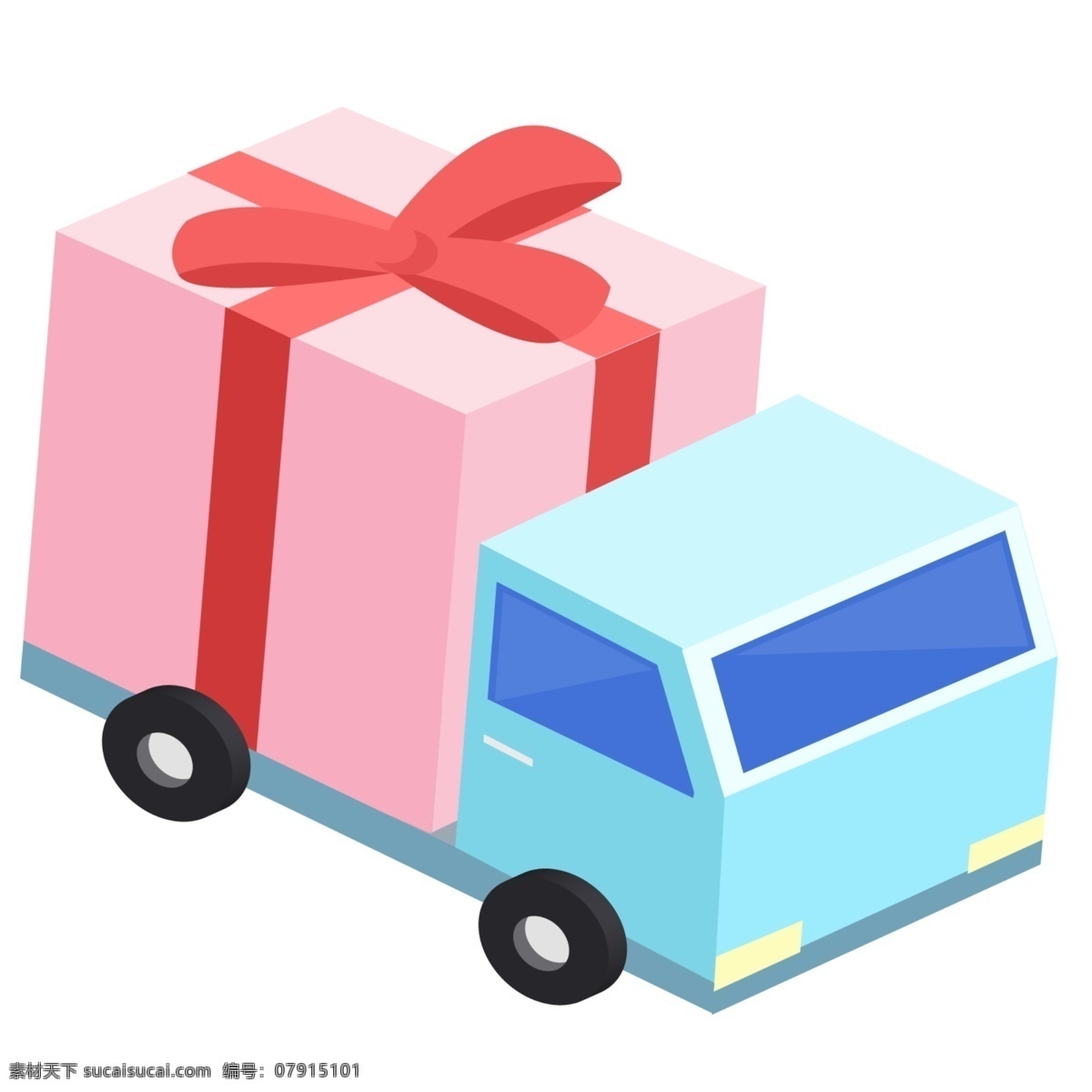 拉 貨 的卡 通 汽車 物流 禮物 促銷活動(dòng) 卡通促銷 銷售活動(dòng) 銷售插畫 商業(yè)促銷