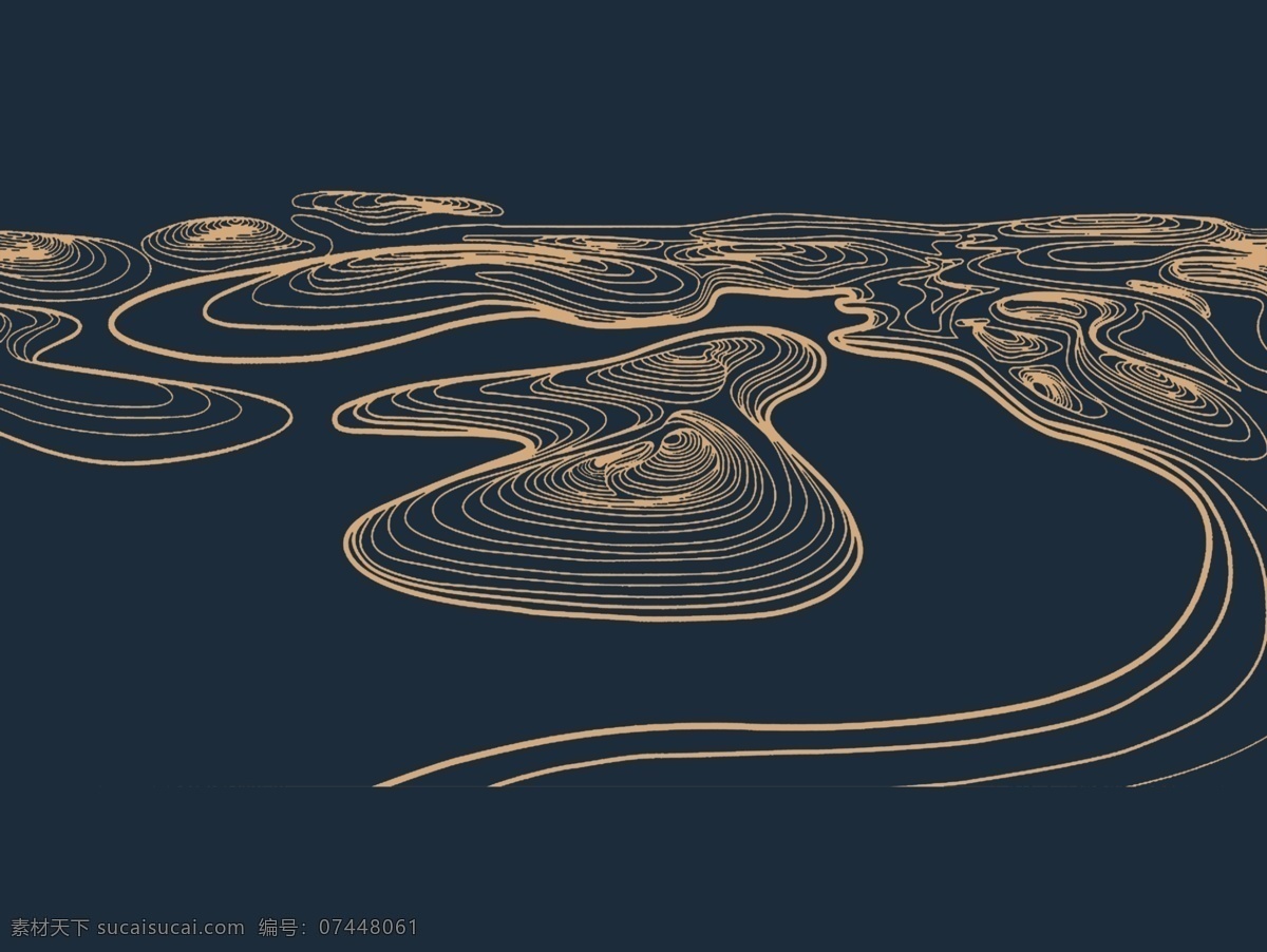 抽象水纹图片 水纹 中国风 手绘水纹 水 河流 底纹
