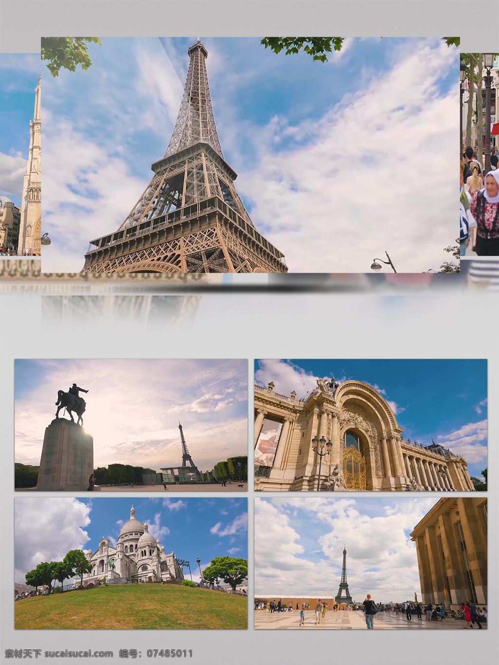 4k 浪漫 巴黎 铁塔 城市 景观 历史人文 建筑 展示 生活 历史 人文 地标 雕塑 文艺 复古 遗迹
