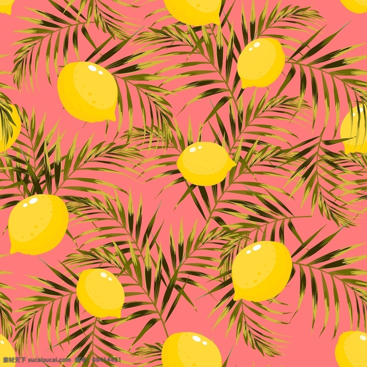 水果 柠檬 数码 印花图片 印花 服装设计
