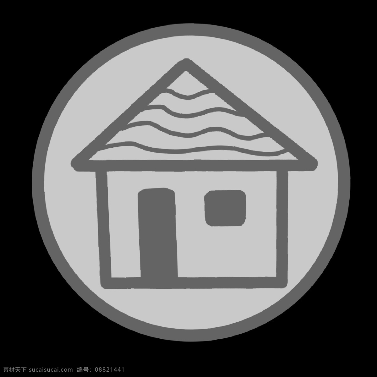 灰色 家庭 住址 名片 圖標(biāo) 家庭地址 住處 尋找方式 聯(lián)絡(luò)方式 房子 家 簡潔 抽象 卡通 名片使用
