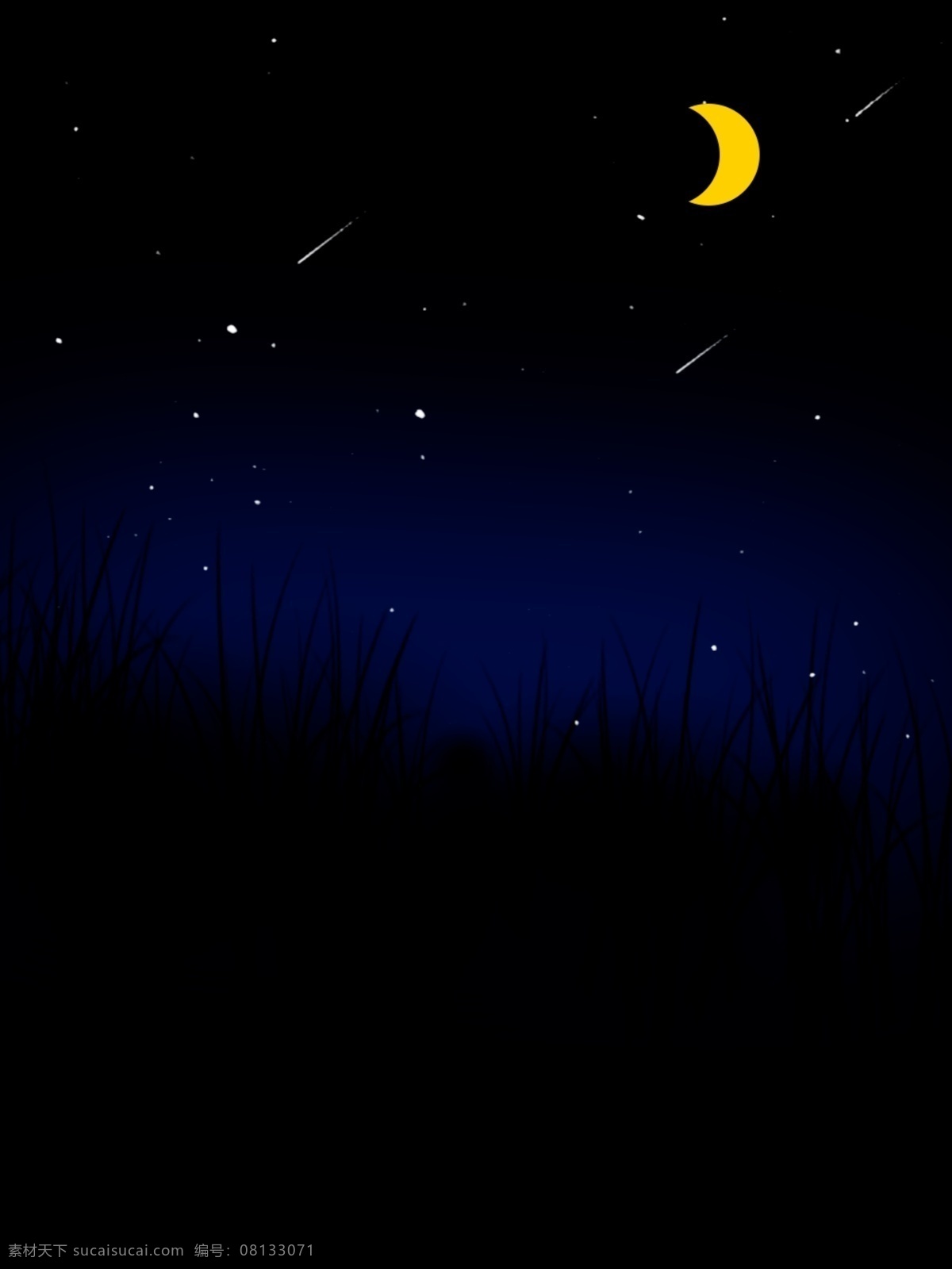 純 原創(chuàng) 黑色 夜晚 夜空 星星 唯美 質(zhì)感 背景 天空 星空 簡約 神秘