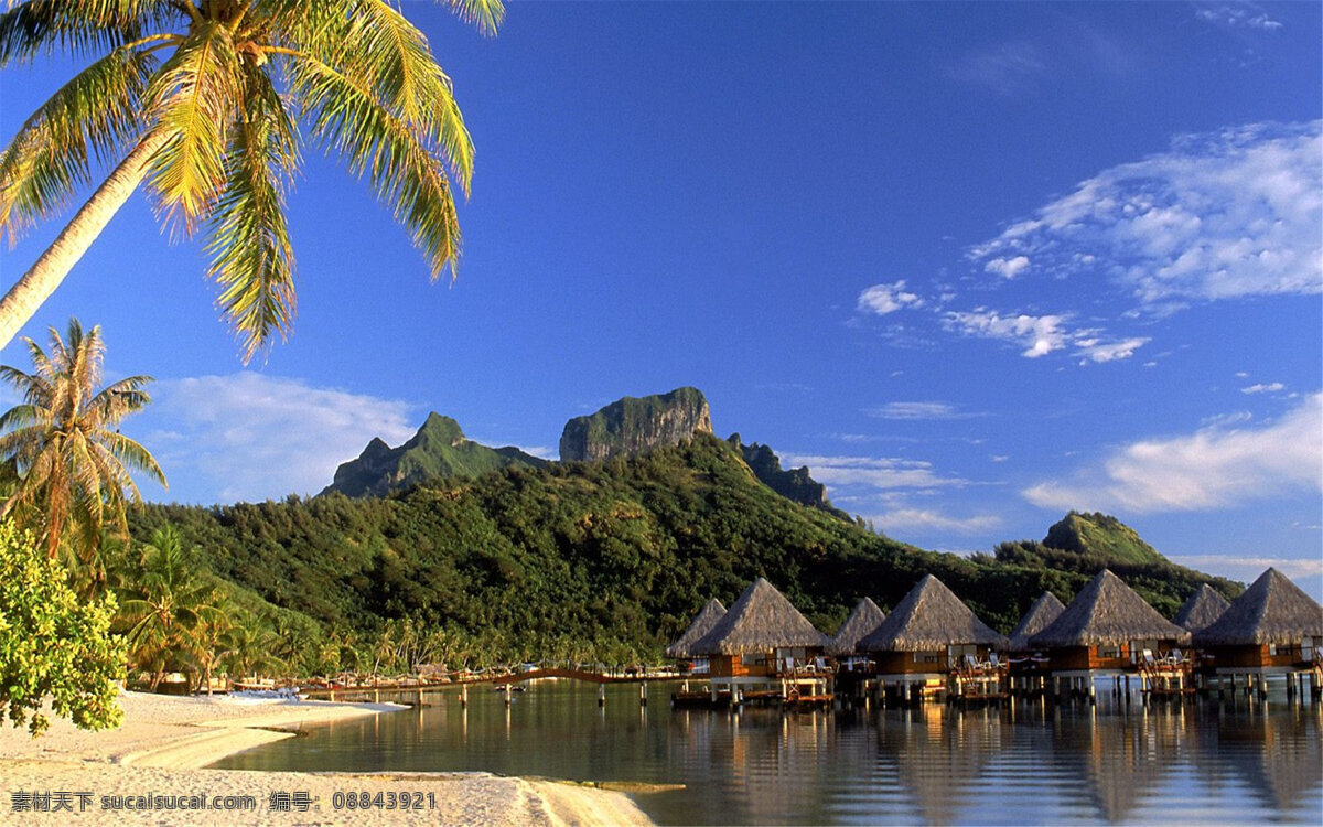 热带 岛屿 海滩 自然风光 高清 风景壁纸 大全 风景 自然景观 山水风景