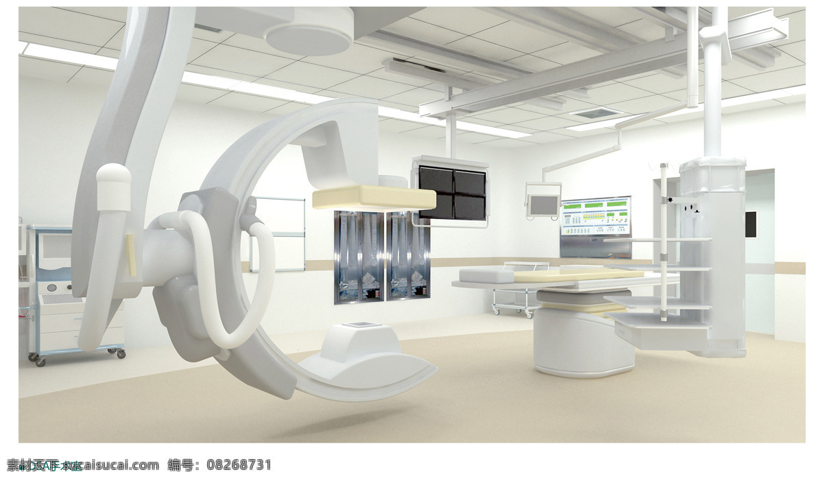 dsa手术室 医院 洁净走廊 手术室 装饰 效果图 实验室 dr室 ct室 mr室 3d设计 室内模型