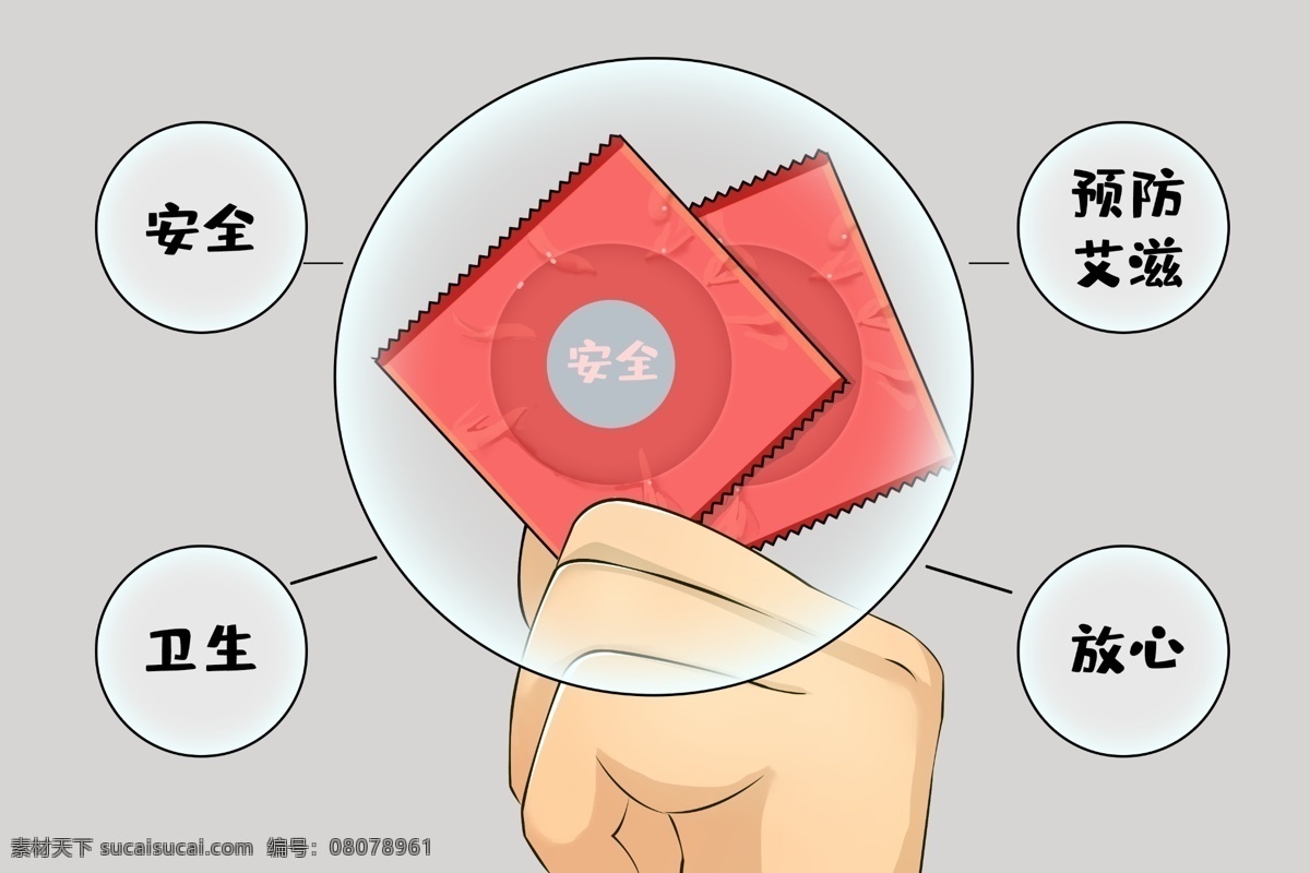 预防 癌症 安全套 社会 公益 背景 预防癌症 宣传 分层