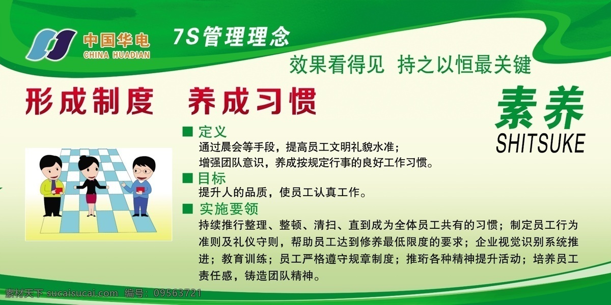 7s管理理念 7s 素養(yǎng) 管理理念 煤礦7s 綠色宣傳展板 綠色背景 7s展板 高清高質(zhì)量 精細(xì)分層 煤礦安全