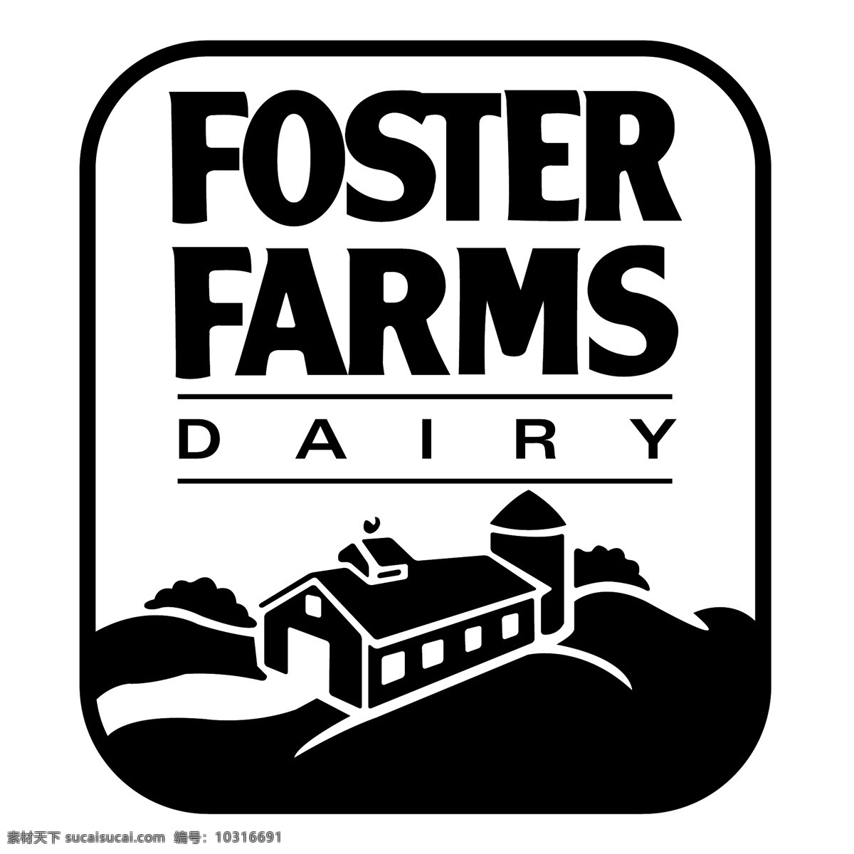 福斯特 农场 奶牛 标识 公司 免费 品牌 品牌标识 商标 矢量标志下载 免费矢量标识 矢量 psd源文件 logo设计