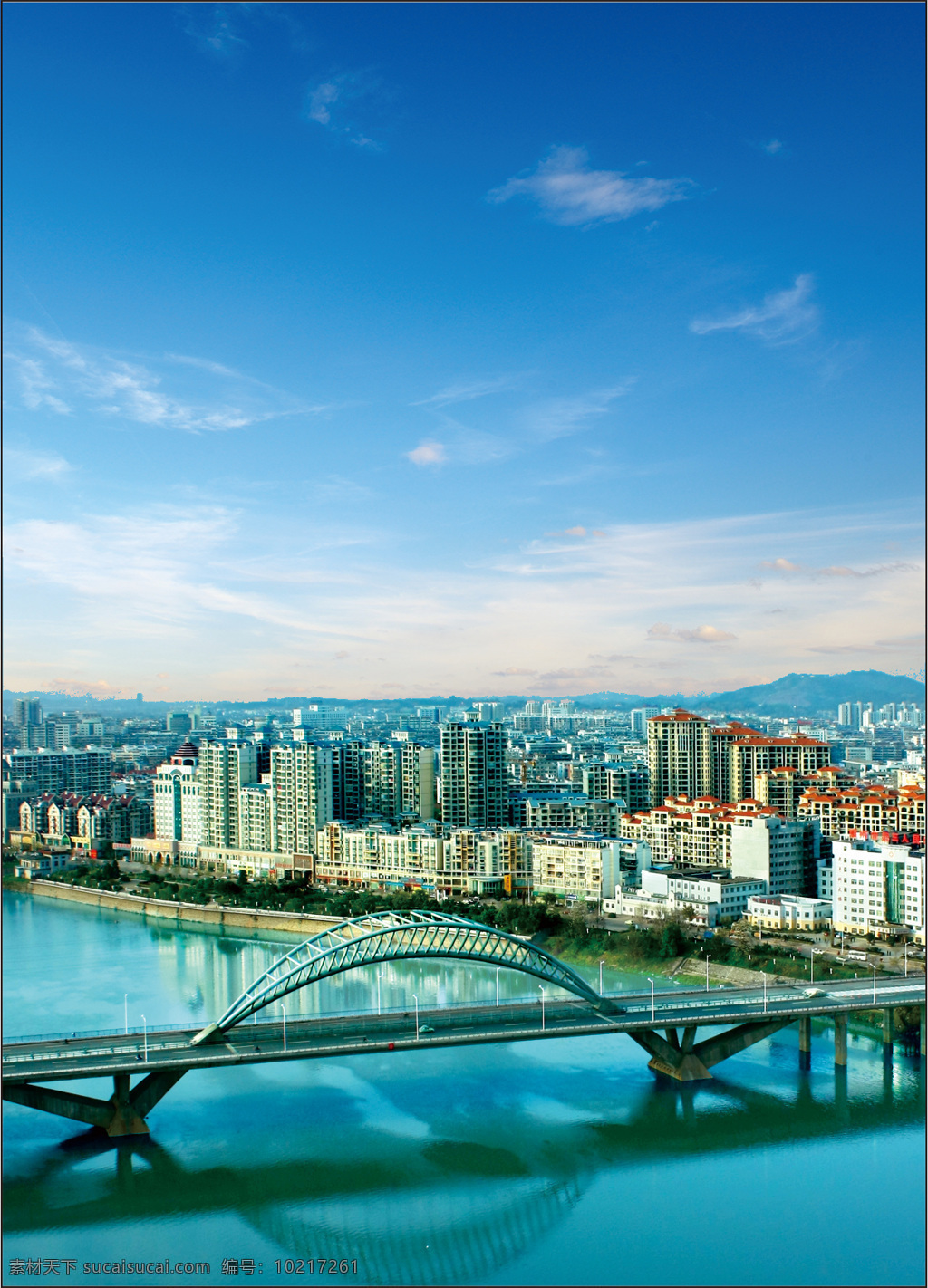 贛州章江大橋 贛州 城市 風(fēng)景 章江 橋梁 自然景觀 建筑景觀 藍(lán)天 白云 旅游攝影 國內(nèi)旅游
