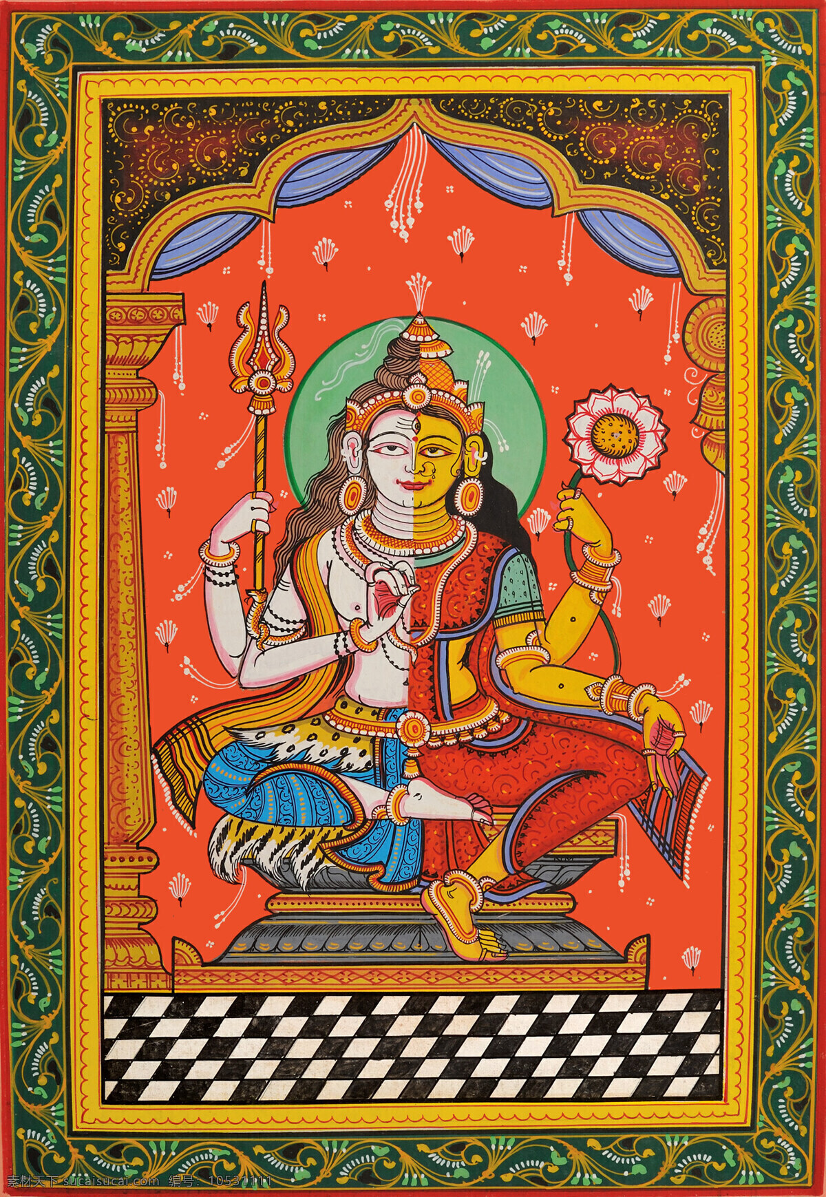 印度神像 人物 神像 宗教信仰 宗教艺术 文化艺术 传统文化