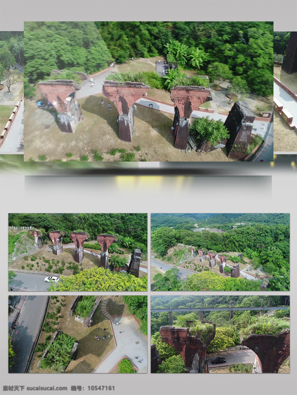 2k 龍騰 斷橋 遺跡 航拍 風(fēng)景 古建筑遺跡 觀光 旅游 橋梁