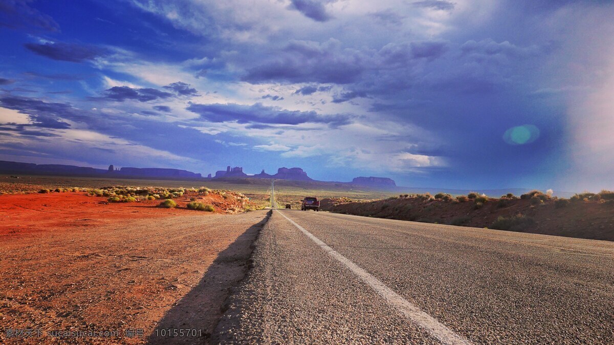 美国西部公路 66号公路 美国 西部 沙漠公路 航拍公路 高清照片 自然景观 自然风景