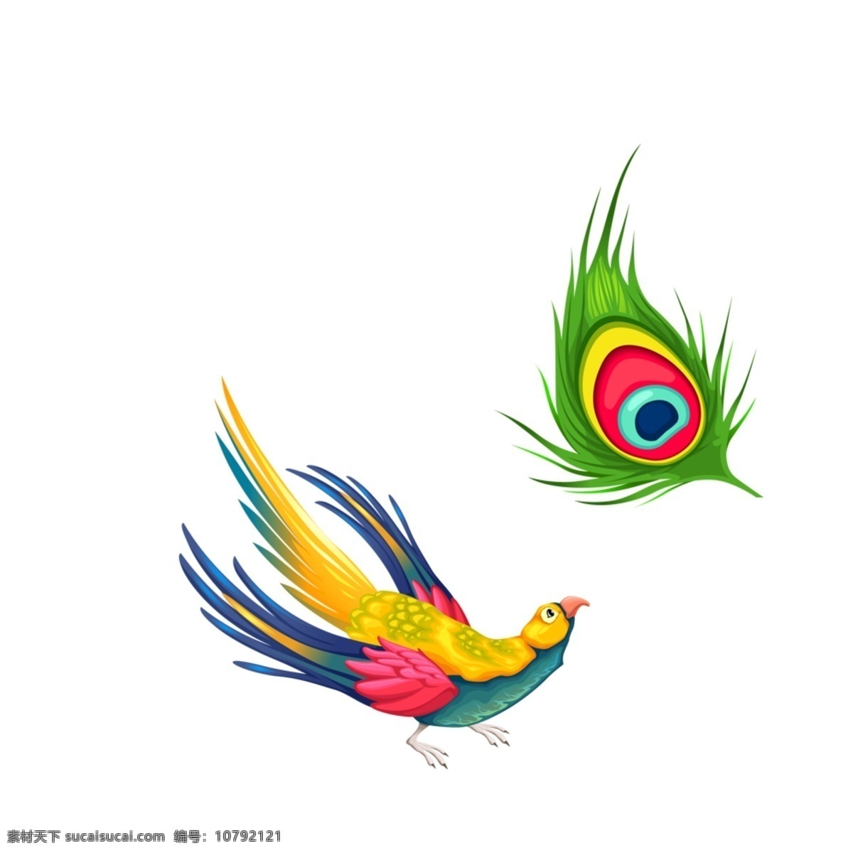 卡通手繪鳳凰 卡通 手繪 鳳凰