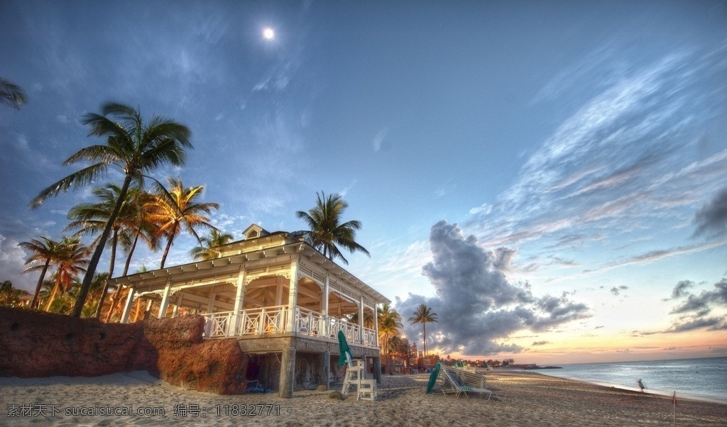 巴哈马 群岛 壁纸 大全 海水 树木 天空 热带树 碧海蓝天 沙滩 建筑 旅游风光 国外旅游 旅游摄影