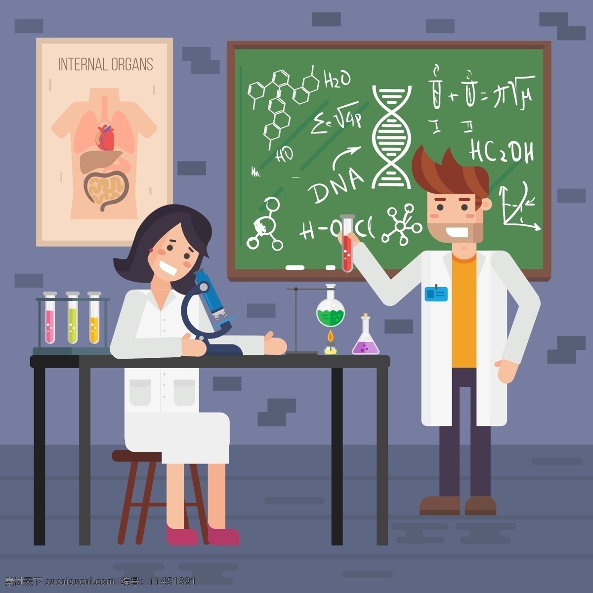 實驗室 科學(xué)研究 卡通 矢量 科學(xué) 研究 矢量素材 設(shè)計素材 背景素材