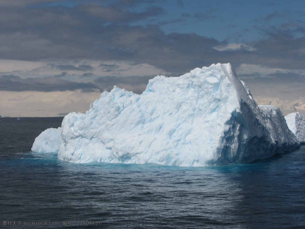 冰山图片 雪山 冰川 自然景观 山水风景 冰山 大海 浮冰