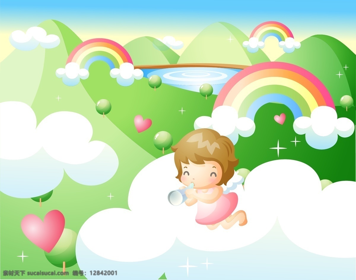 插畫 兒童 兒童幼兒 韓國卡通 矢量人物 矢量圖庫 矢量 卡通 模板下載 插畫集